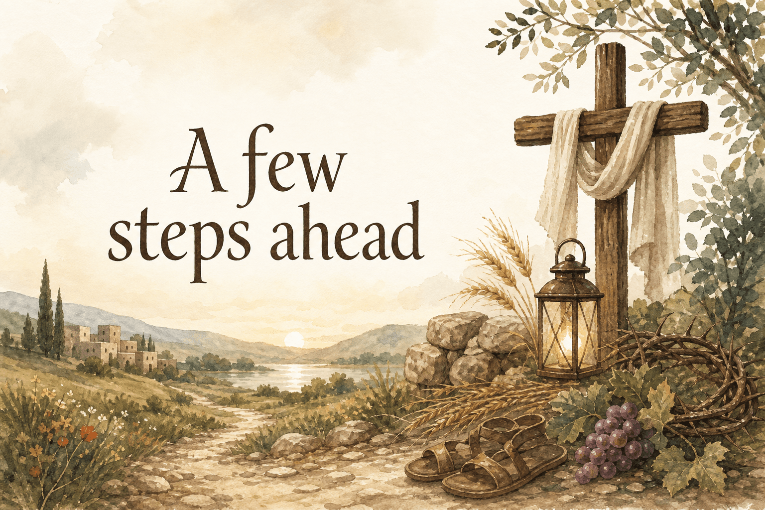 A few steps ahead