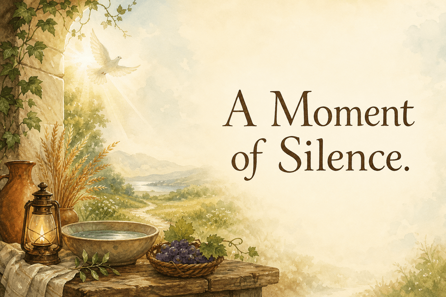 A Moment of Silence.
