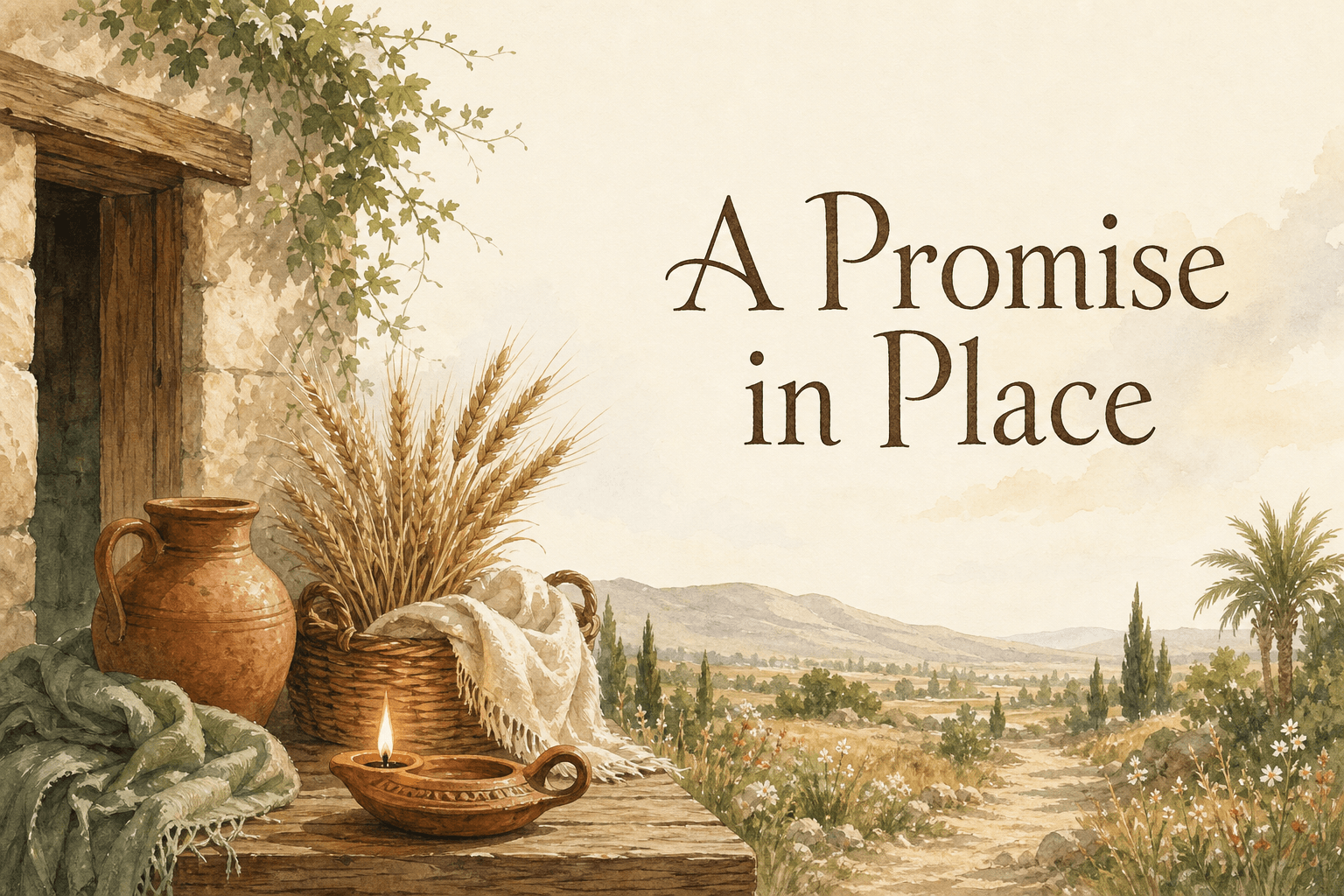 A Promise in Place