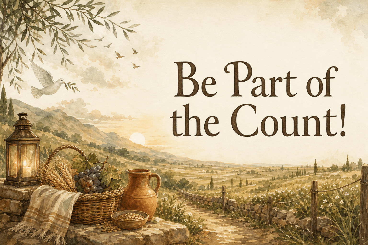 Be Part of the Count!