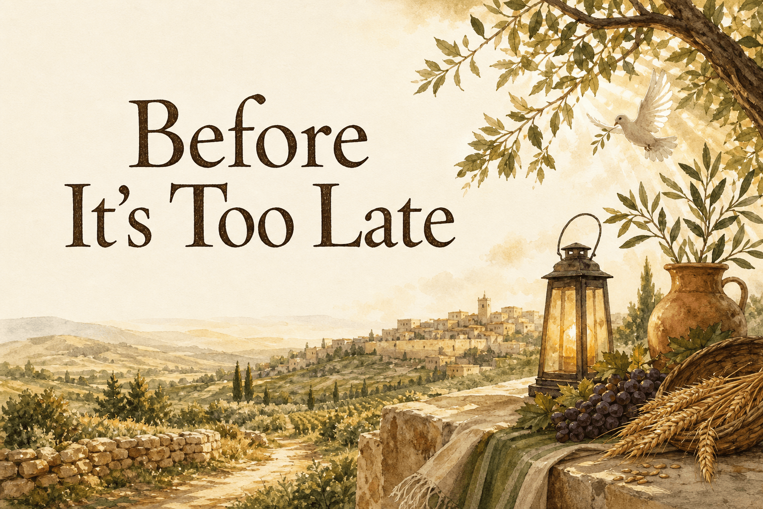 Before It's Too Late