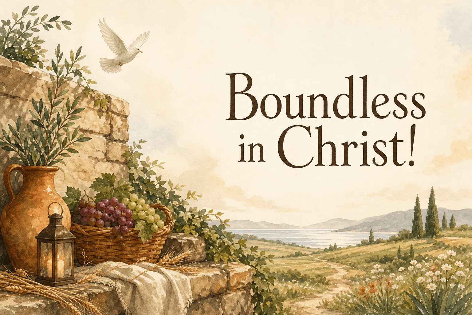 Boundless in Christ!