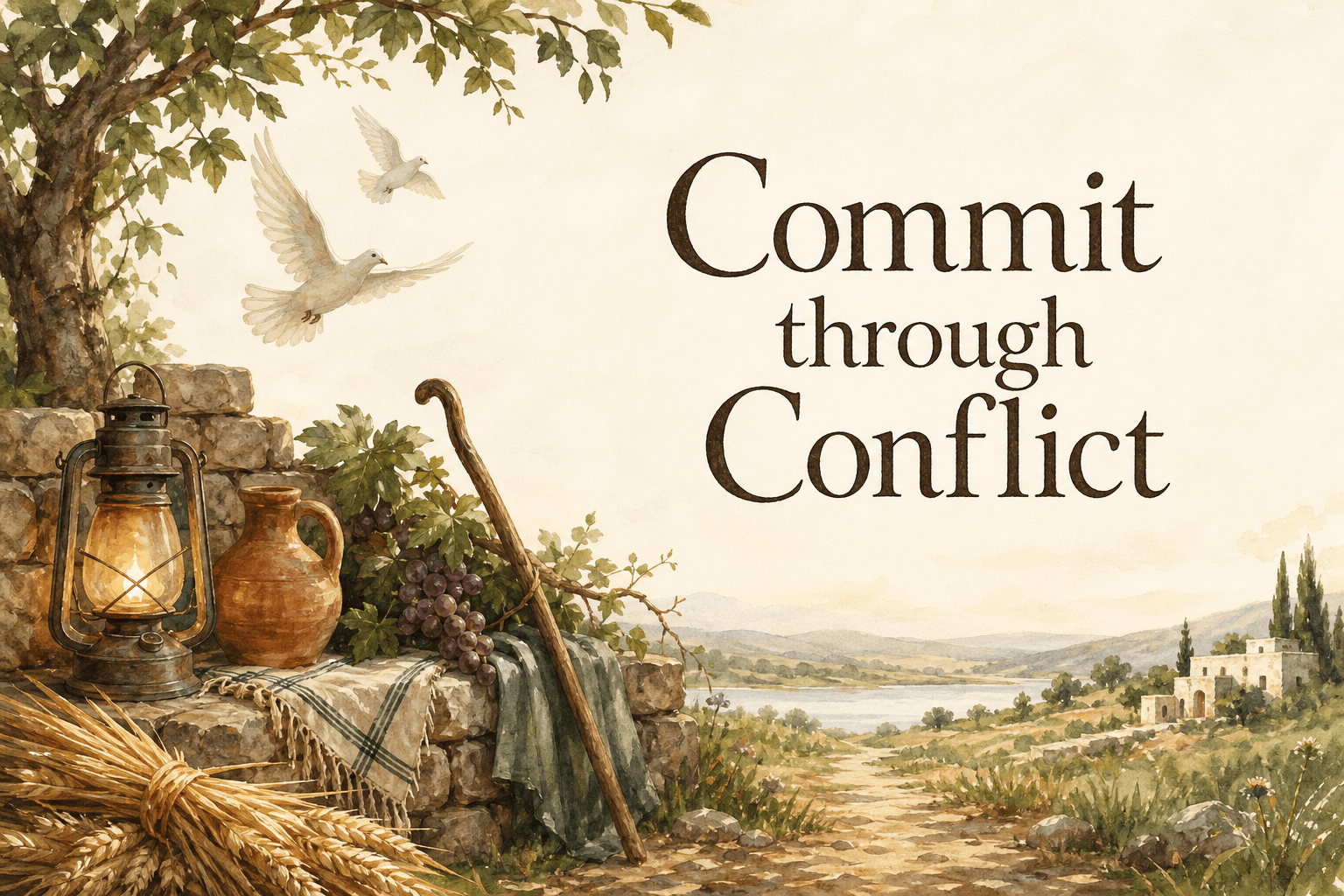 Commit through Conflict