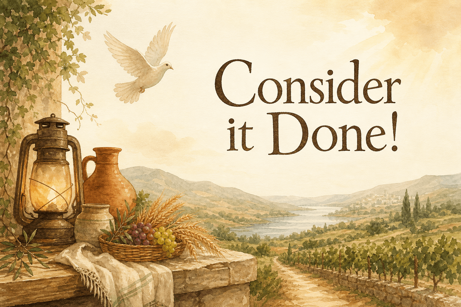 Consider it Done!
