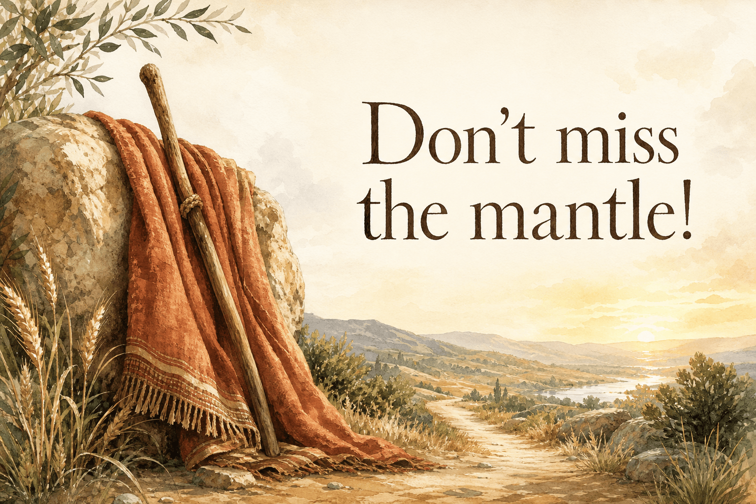 Don't miss the mantle!