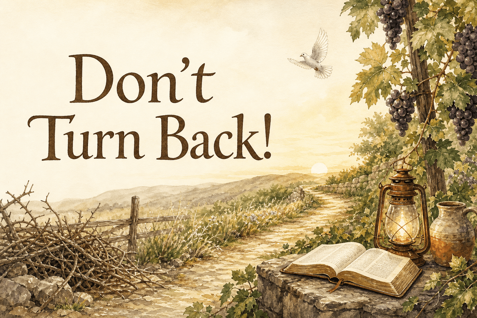 Don't Turn Back!