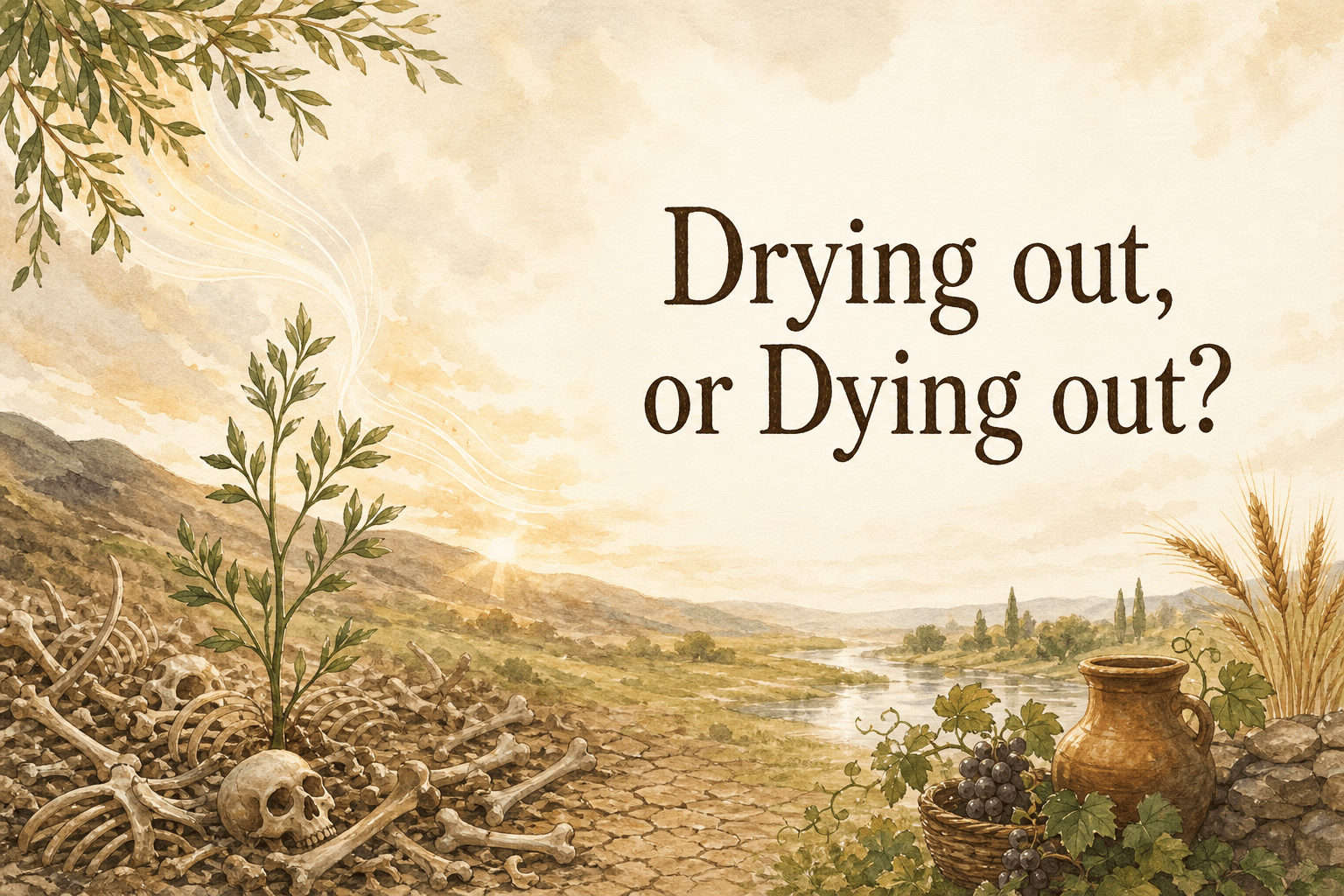 Drying out, or Dying out?