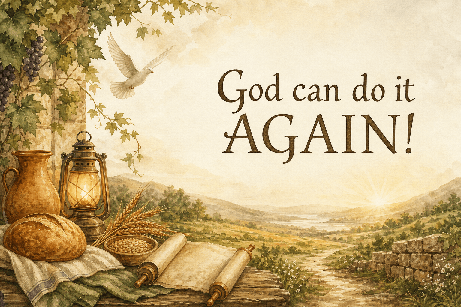 God can do it AGAIN!