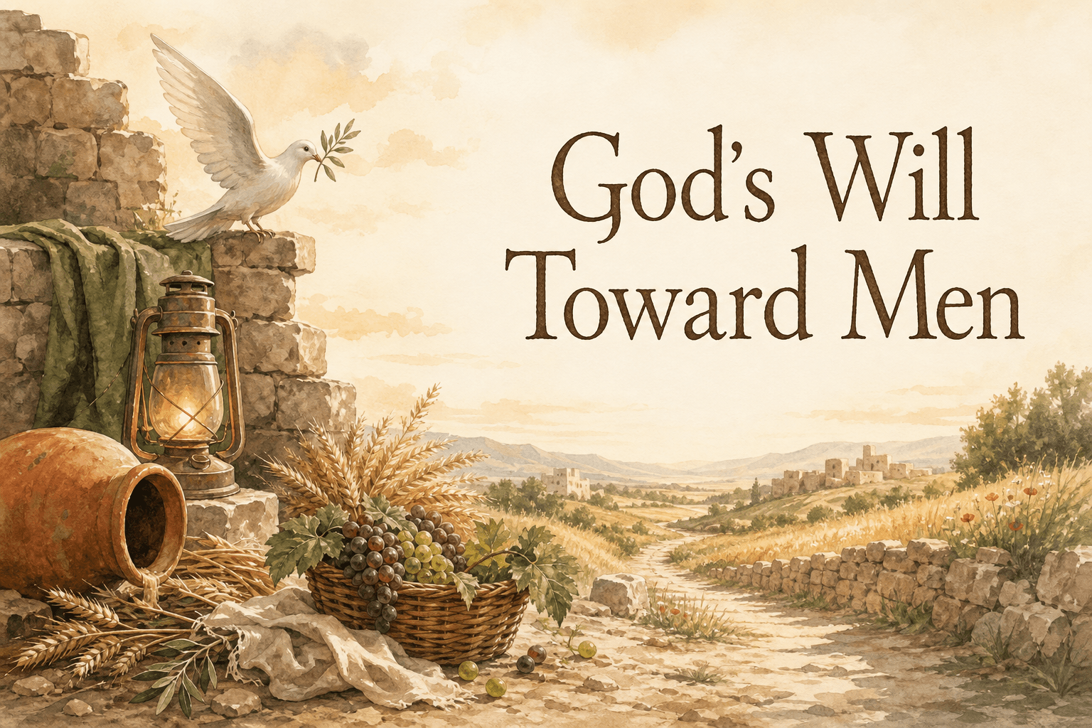 God's Will Toward Men