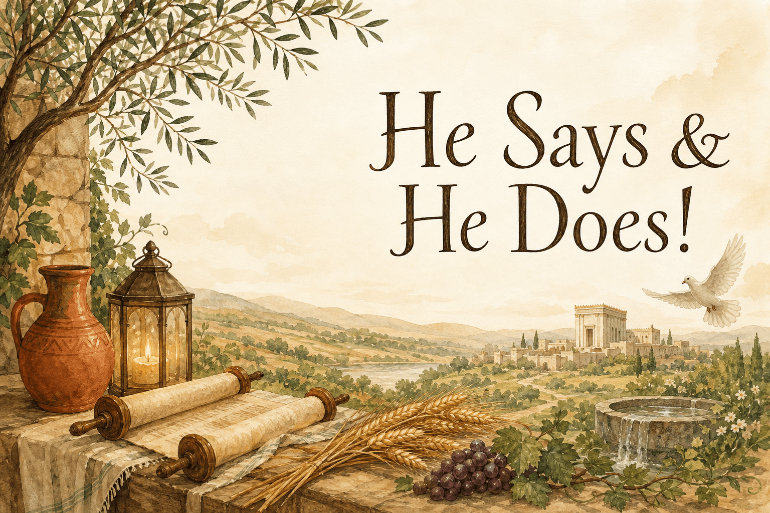 He Says & He Does!