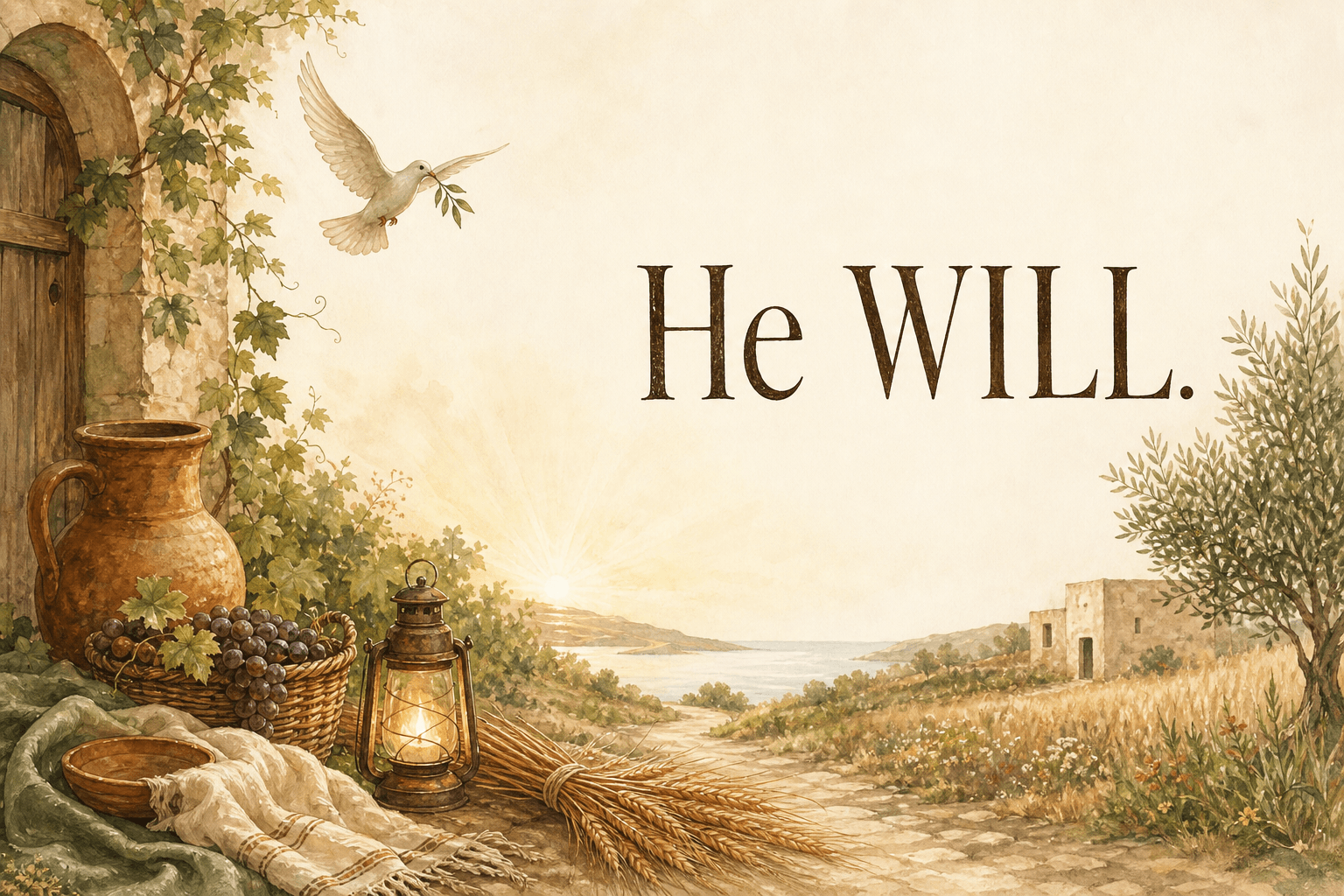 He WILL.