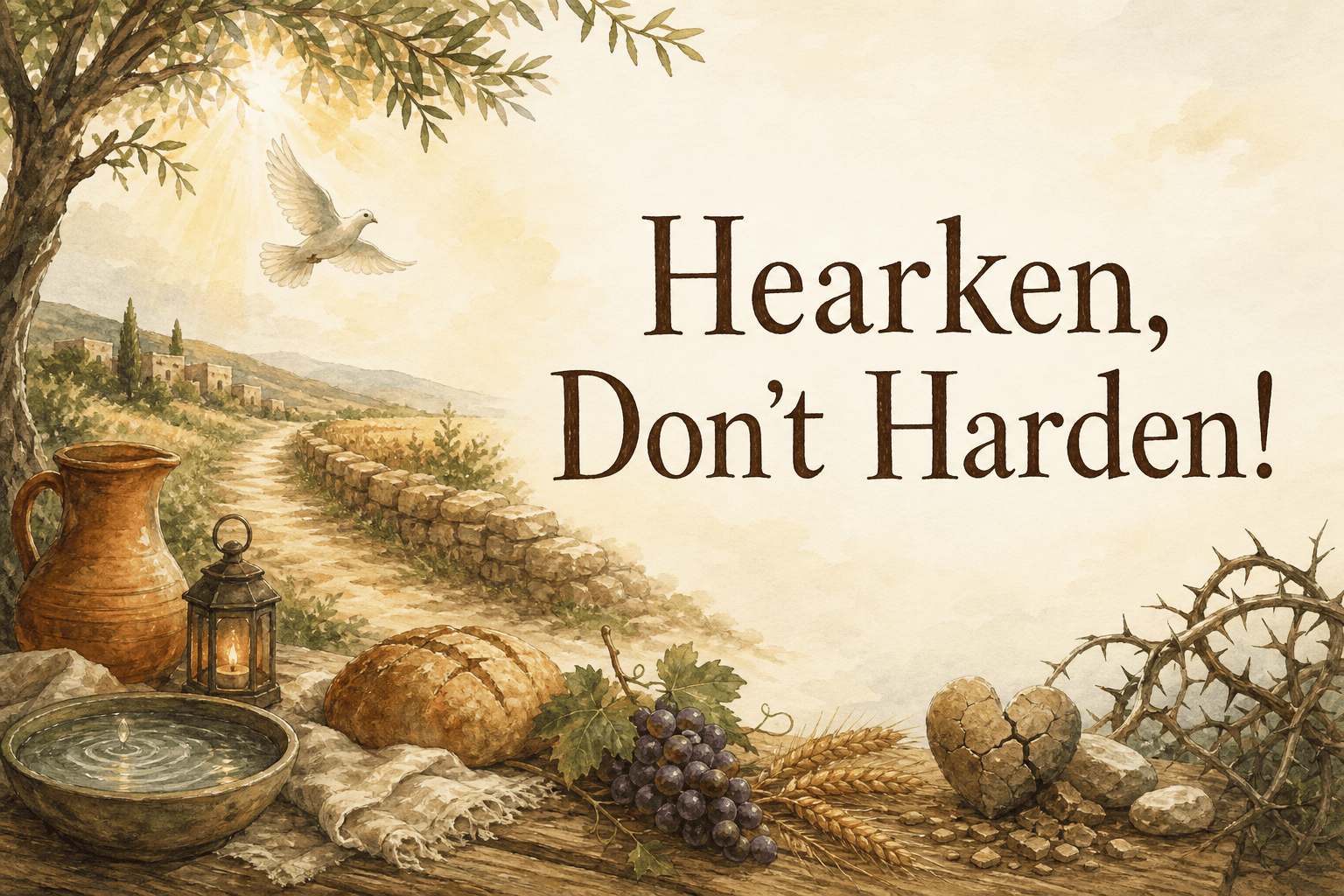 Hearken, Don't Harden!