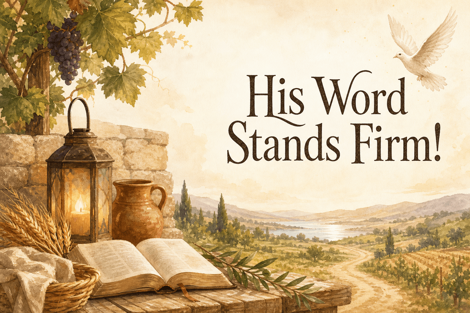 His Word Stands Firm!