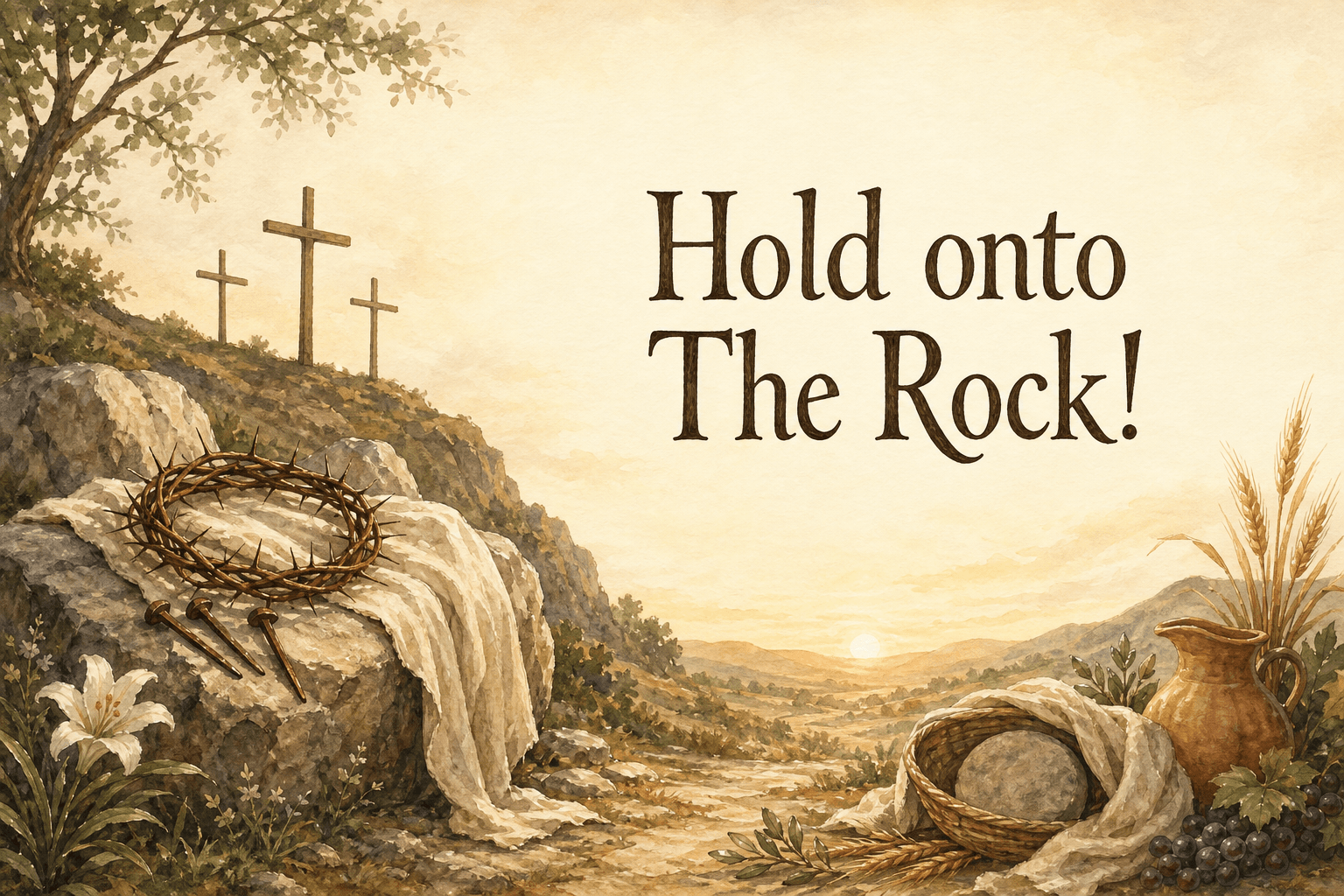 Hold onto The Rock!