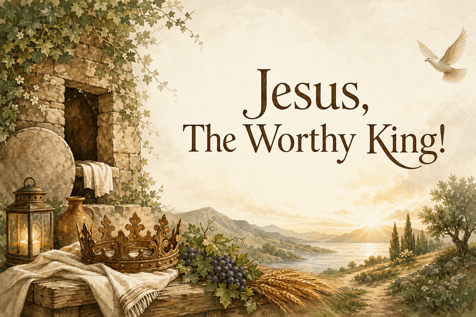 Jesus, The Worthy King!