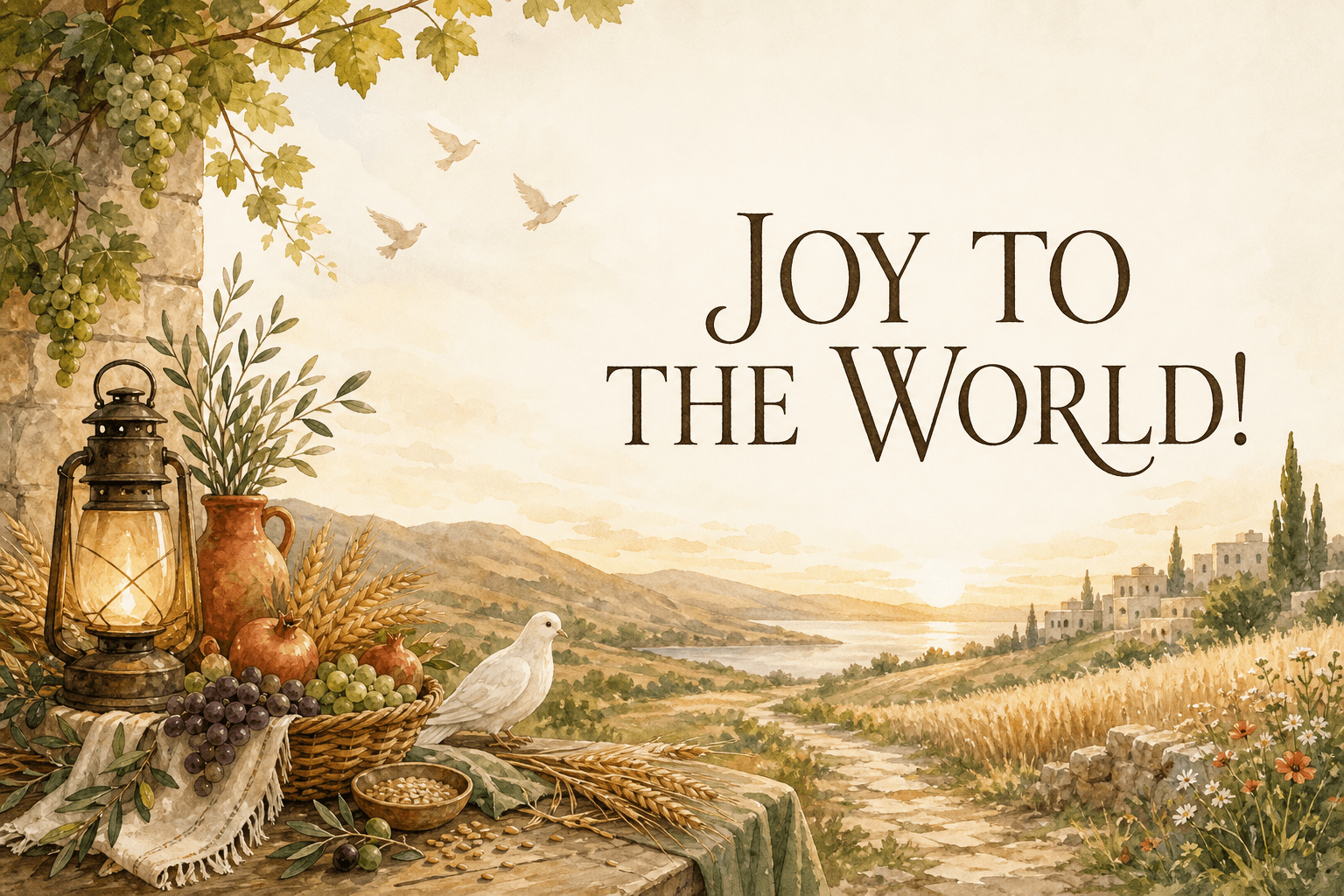 JOY TO THE WORLD!