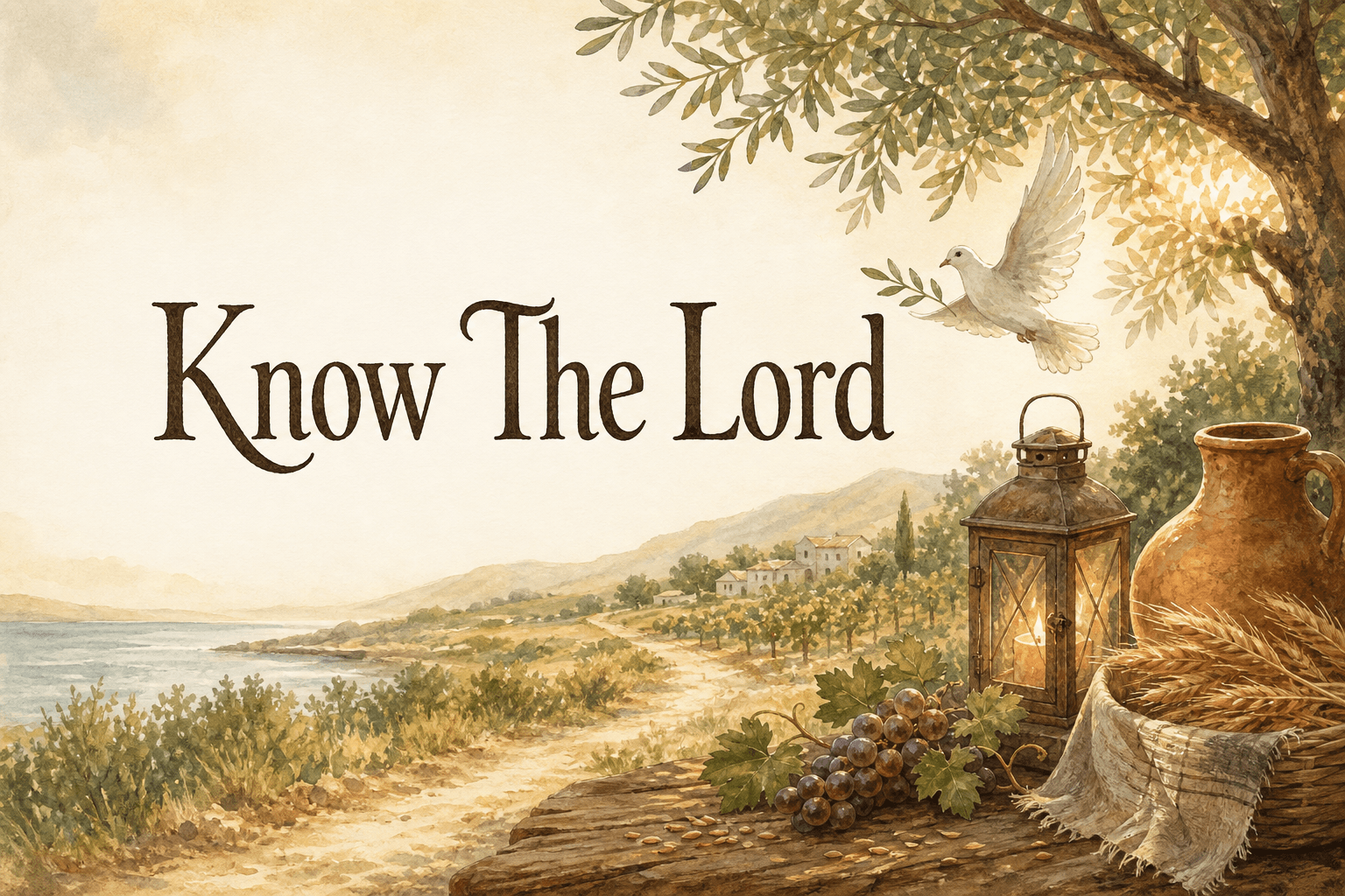 Know The Lord