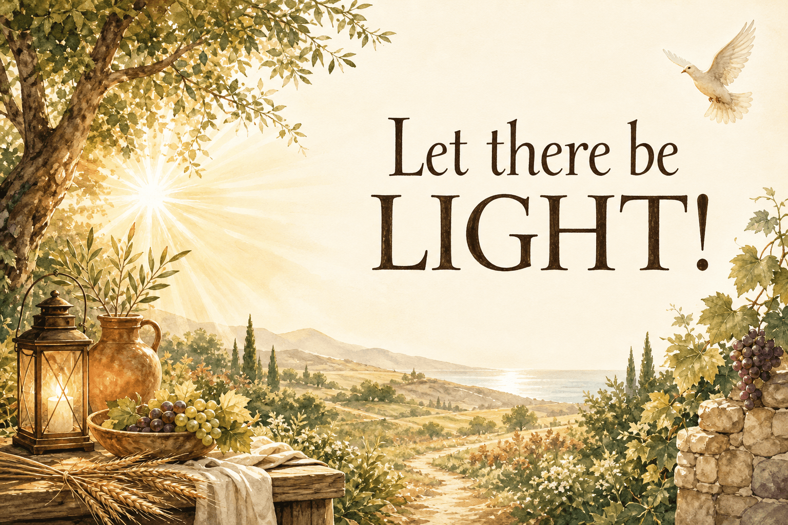 Let there be LIGHT!