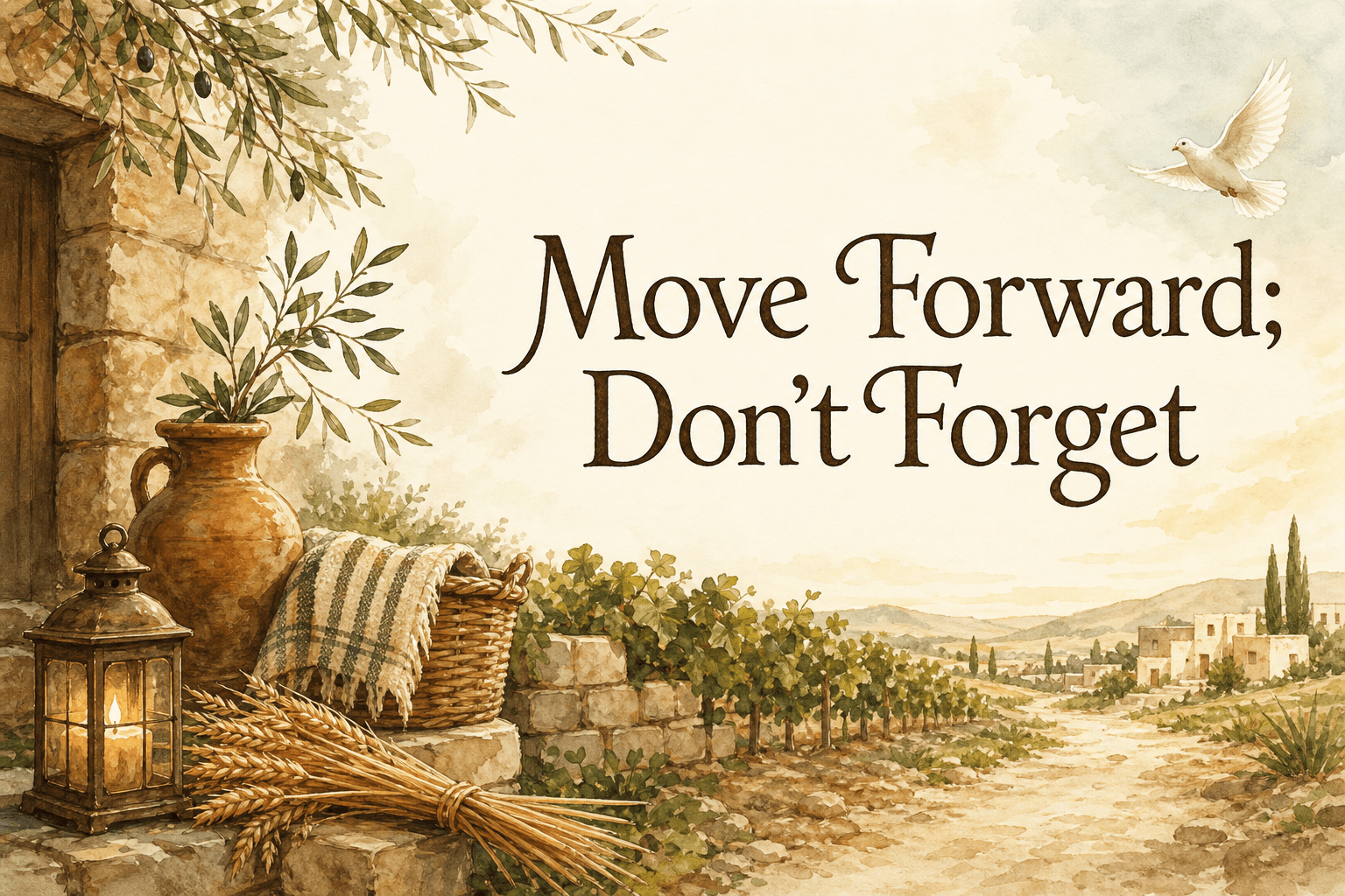 Move Forward; Don't Forget
