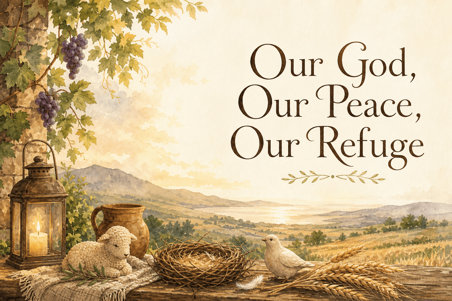 Our God, Our Peace, Our Refuge