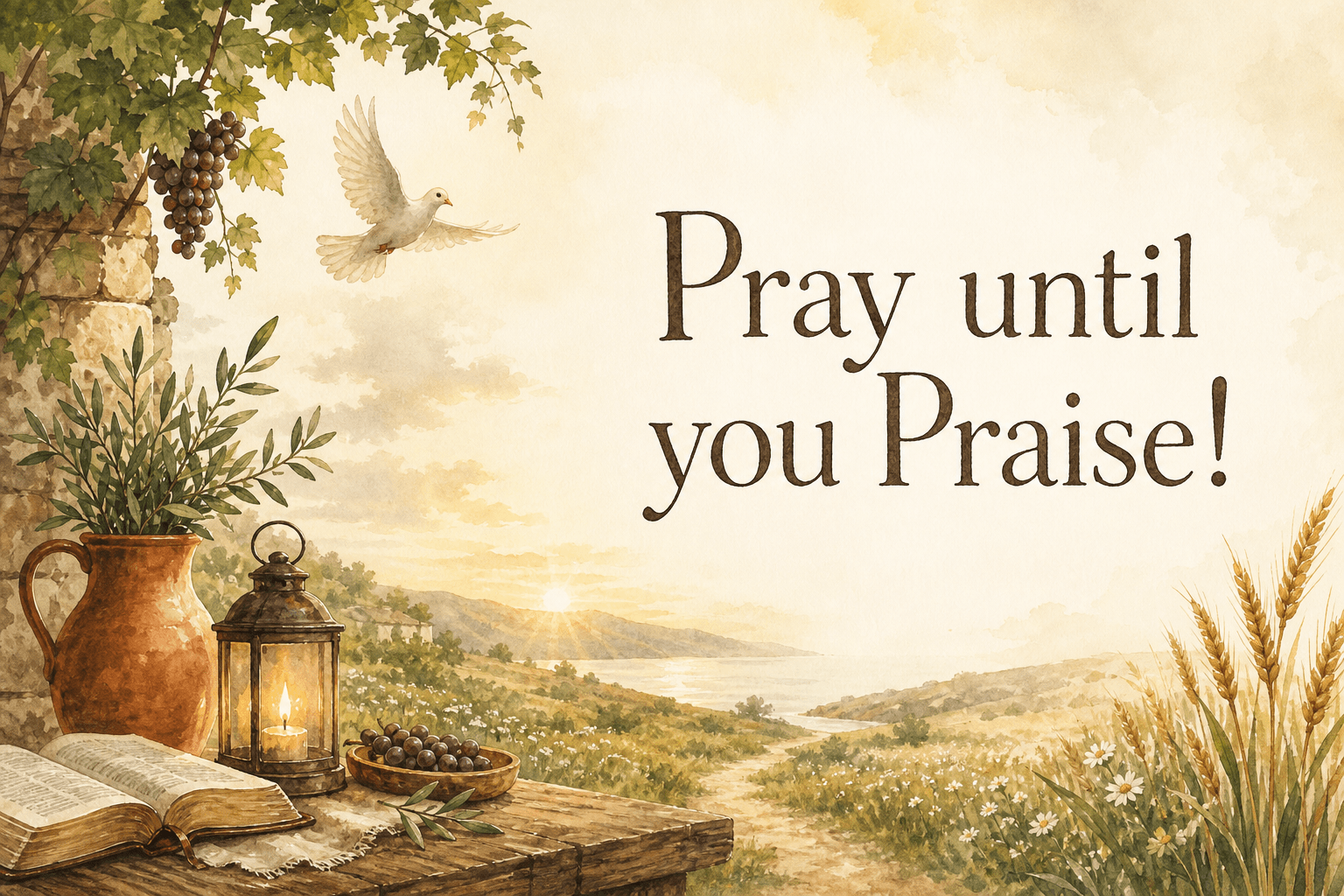 Pray until you Praise!