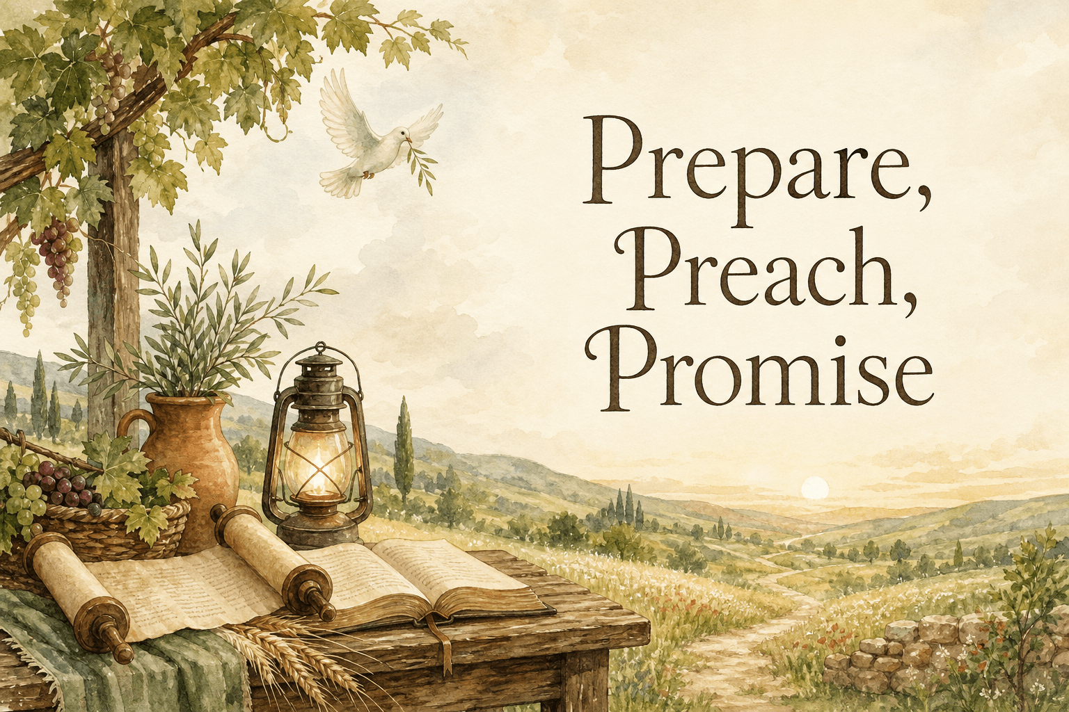 Prepare, Preach, Promise