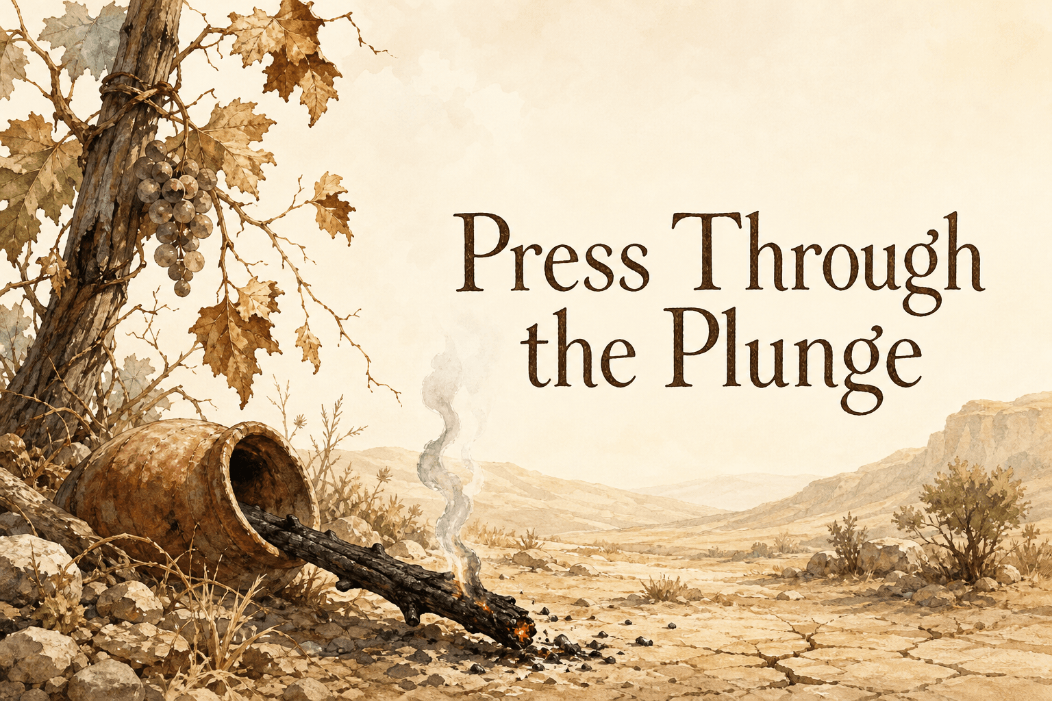 Press Through the Plunge