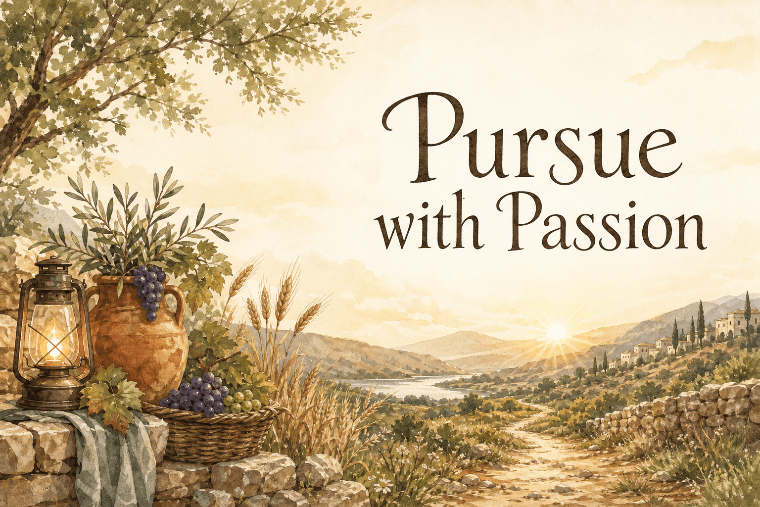 Pursue with Passion