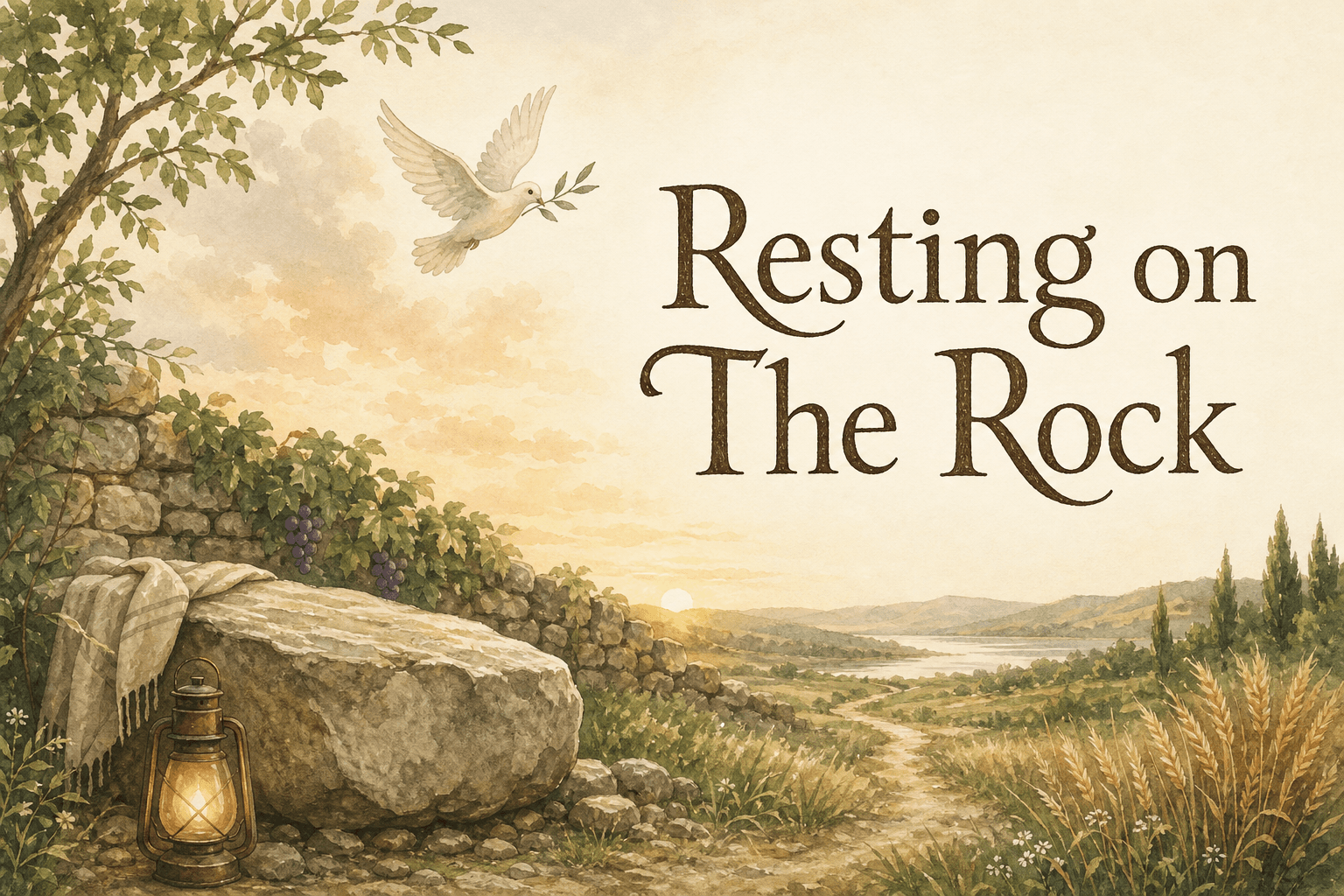 Resting on The Rock