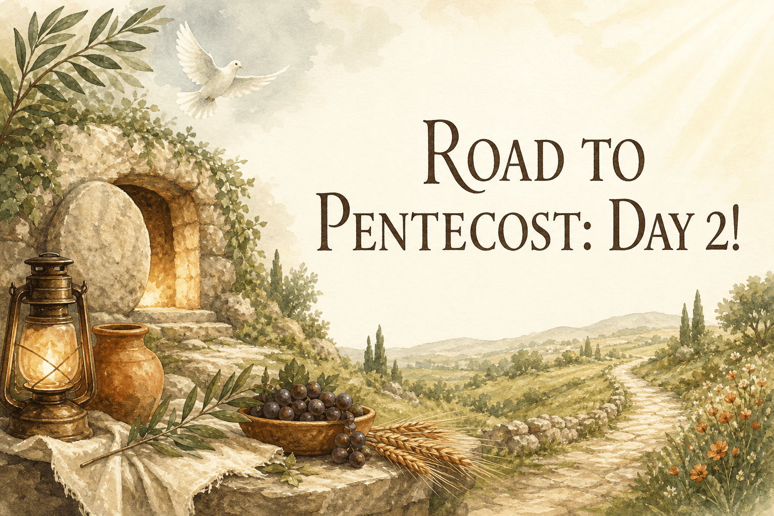 ROAD TO PENTECOST: DAY 2!