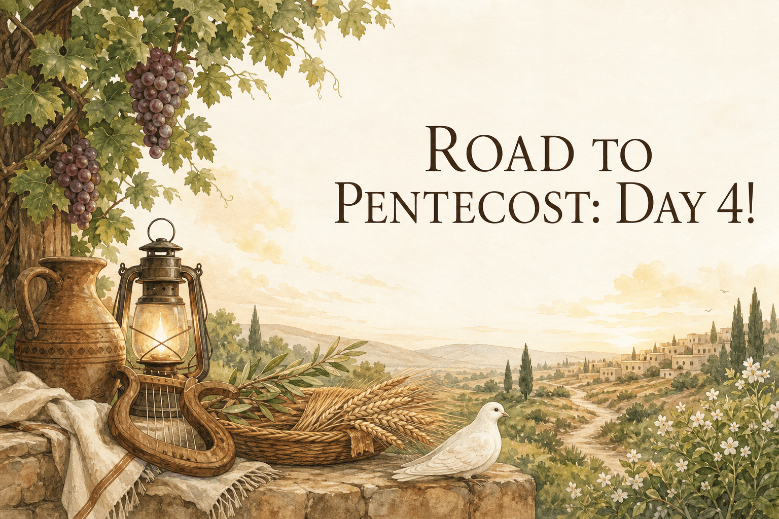 ROAD TO PENTECOST: DAY 4!