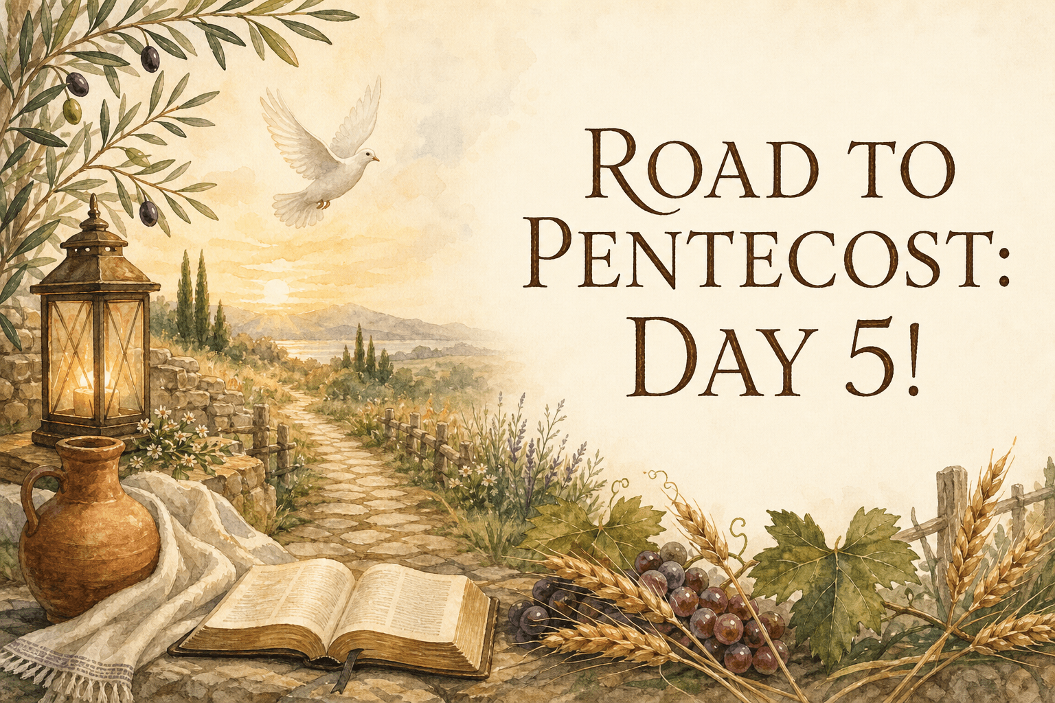 ROAD TO PENTECOST: DAY 5!