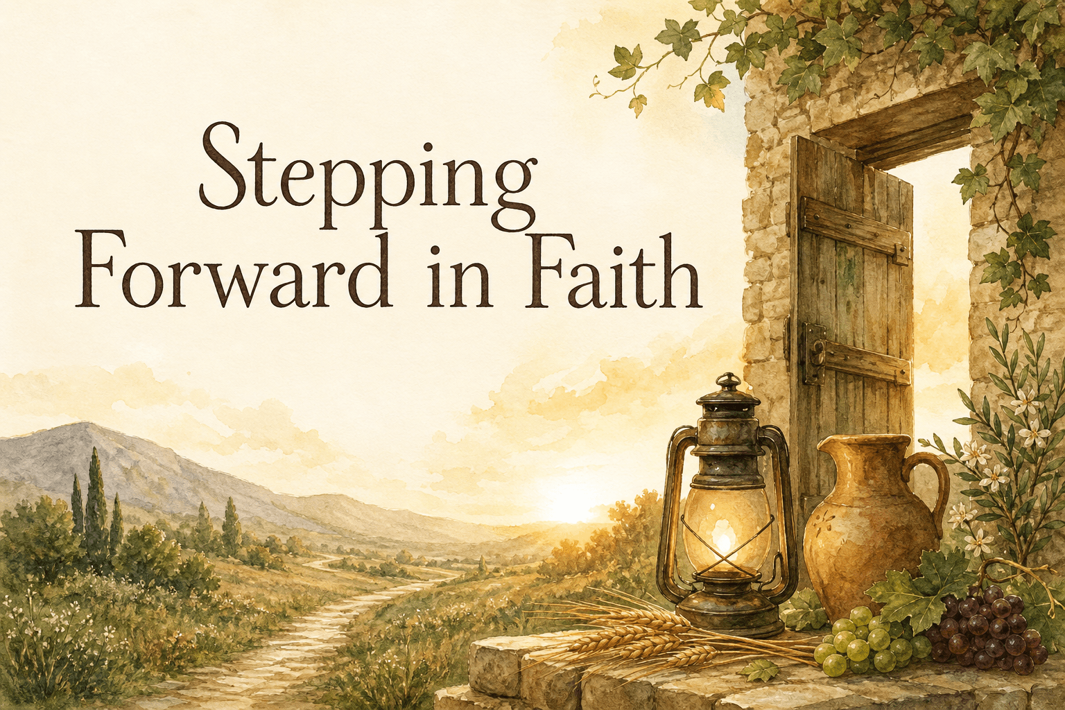 Stepping Forward in Faith