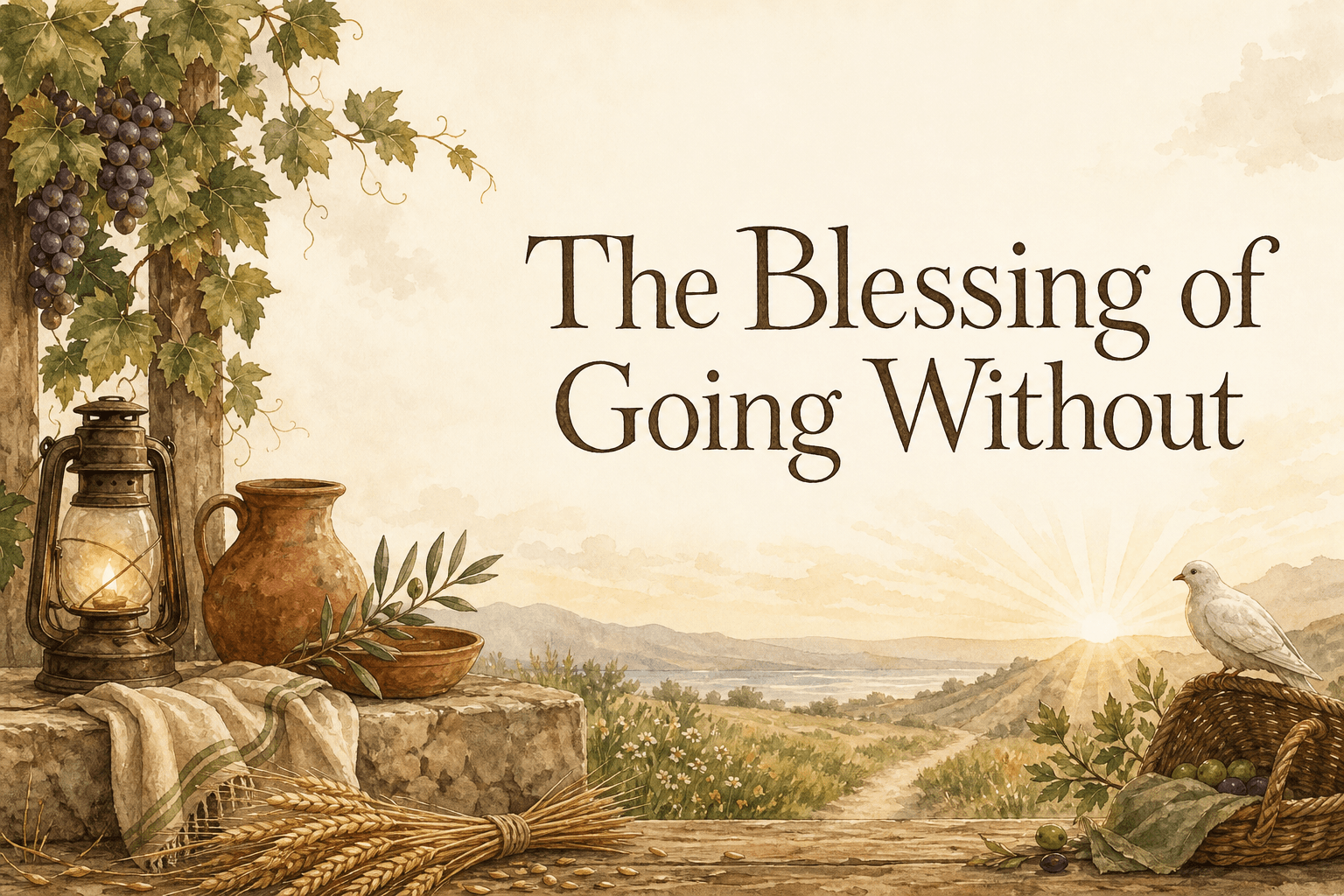 The Blessing of Going Without