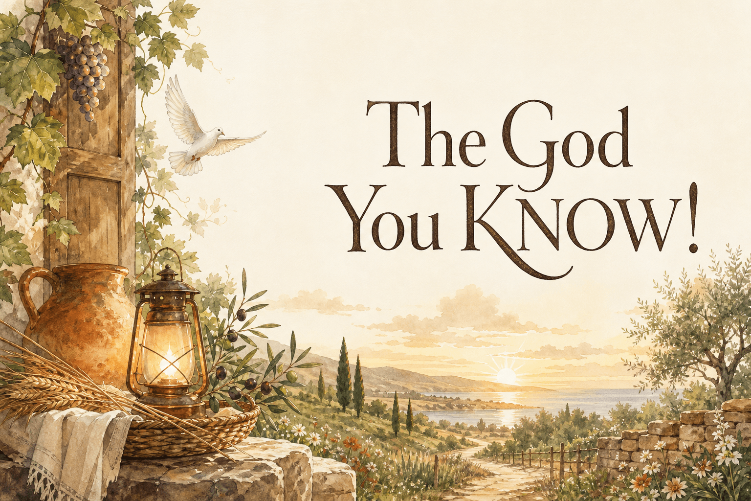The God You KNOW!