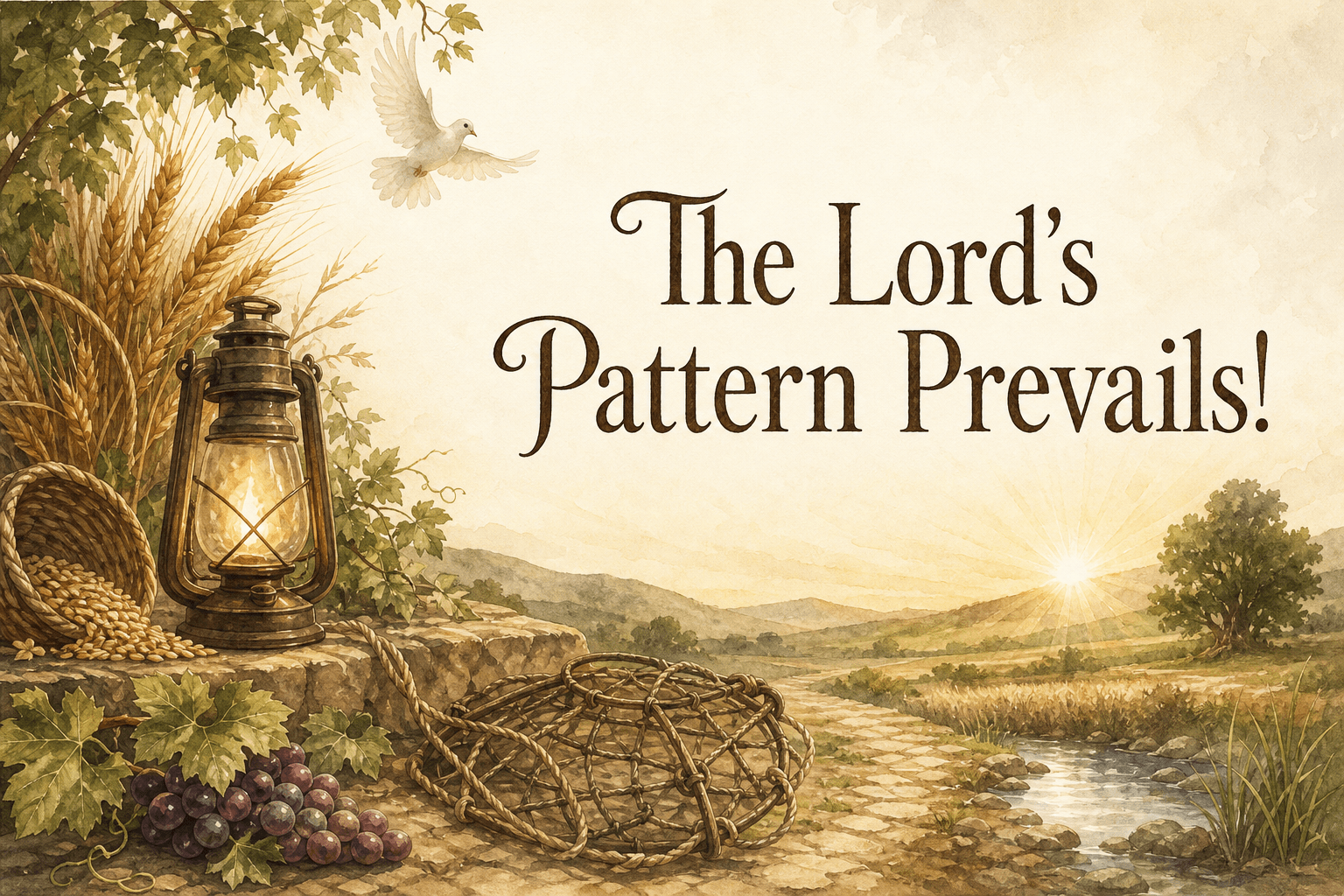The Lord's Pattern Prevails!