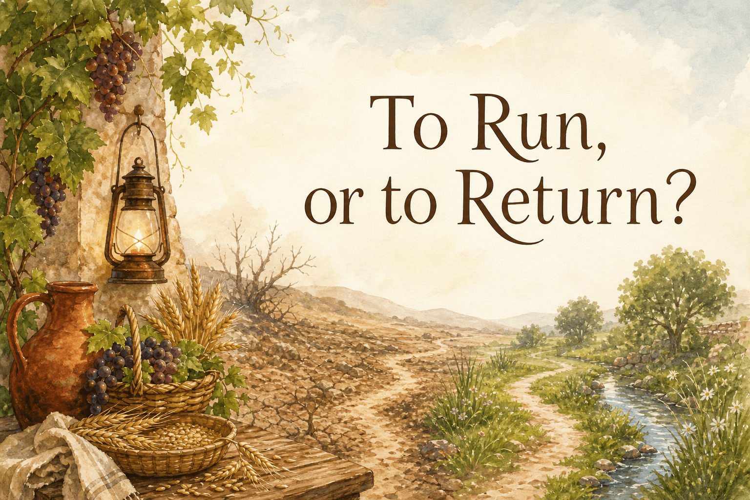 To Run, or to Return?