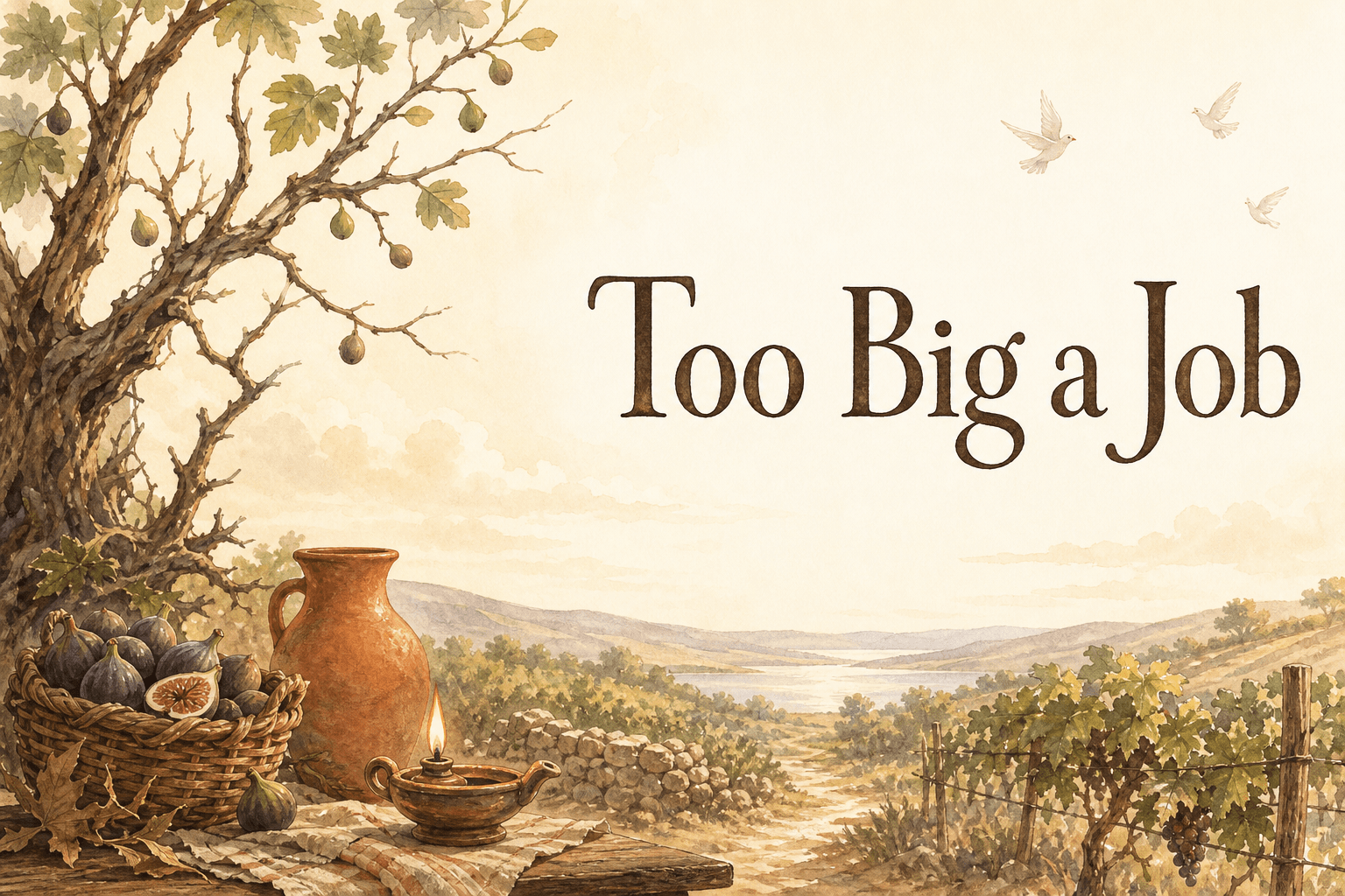 Too Big a Job
