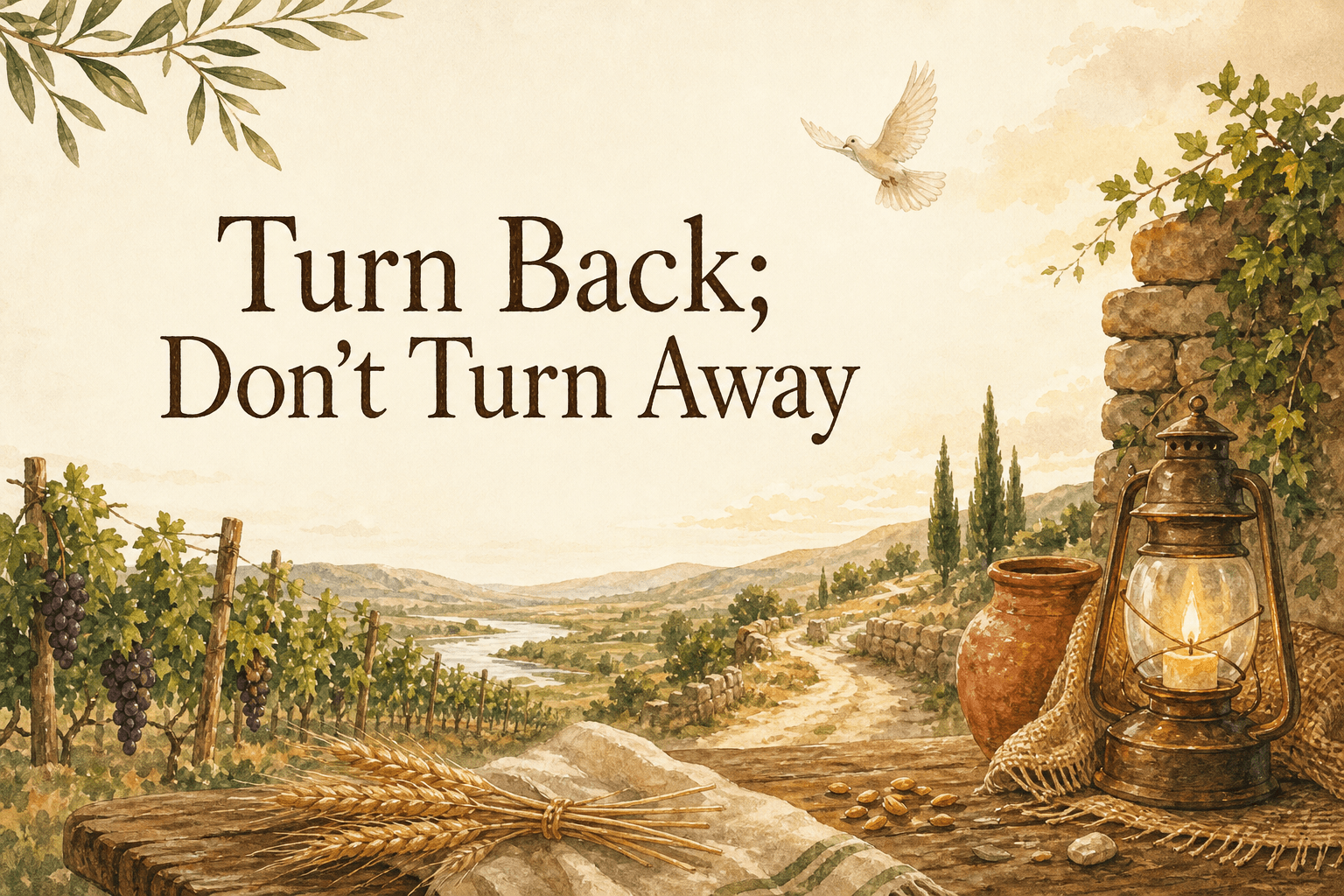 Turn Back; Don't Turn Away