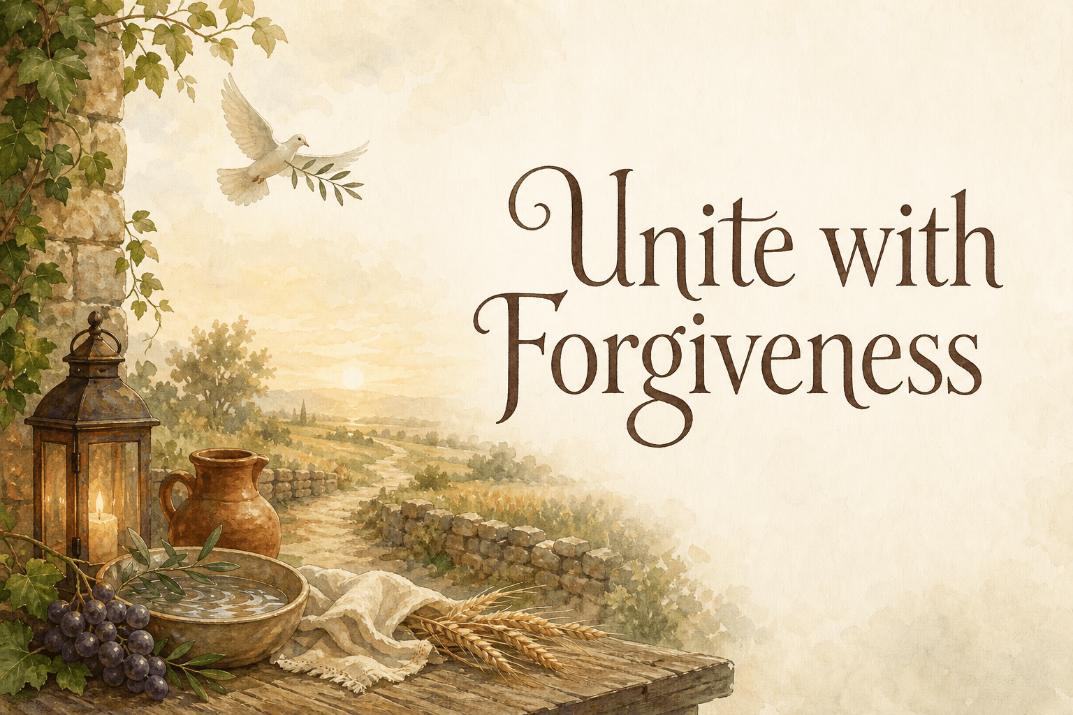 Unite with Forgiveness