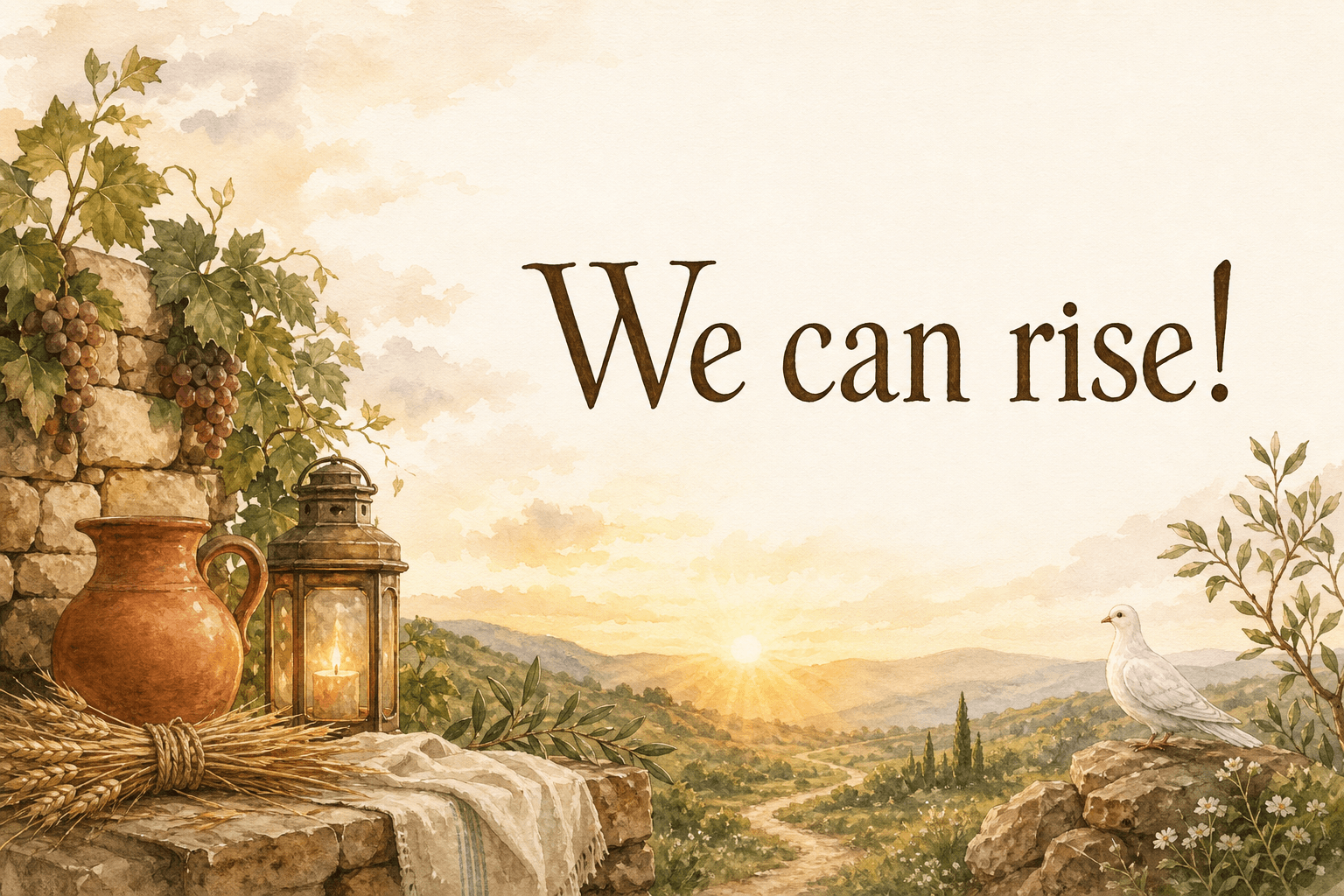 We can rise!