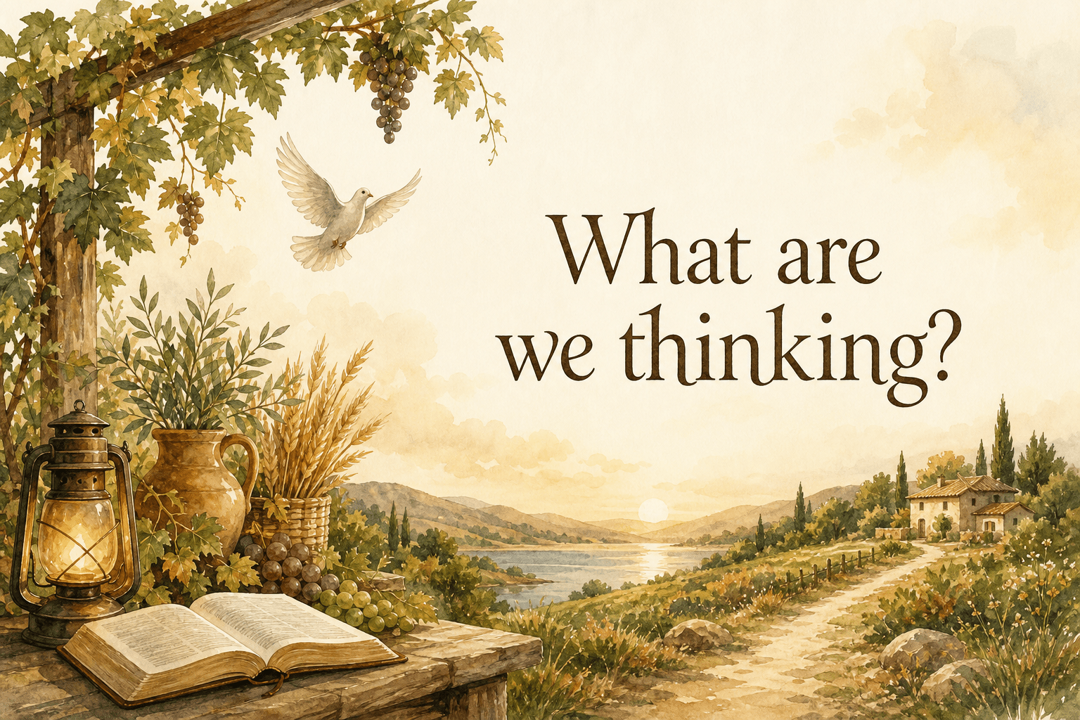 What are we thinking?