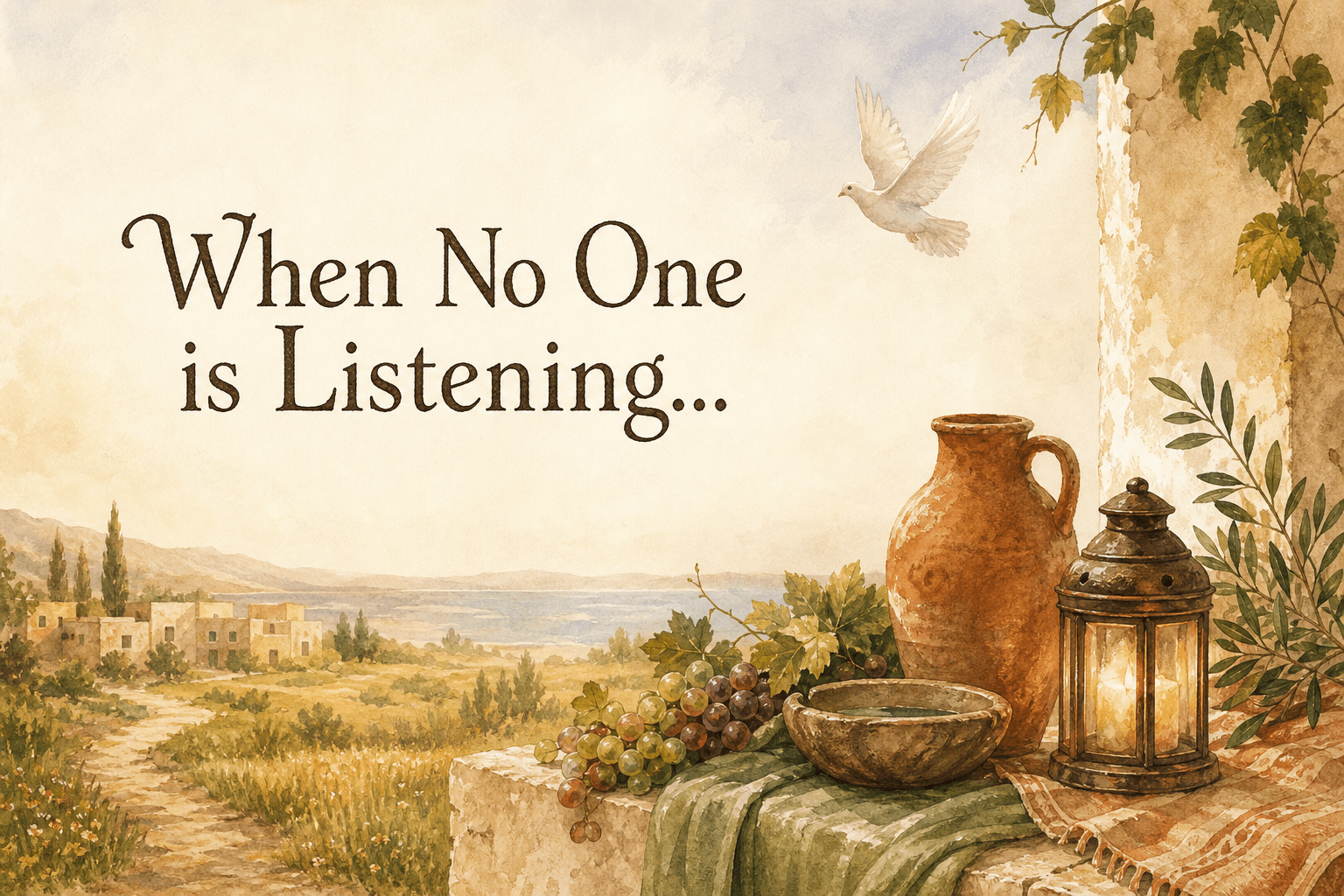 When No One is Listening...