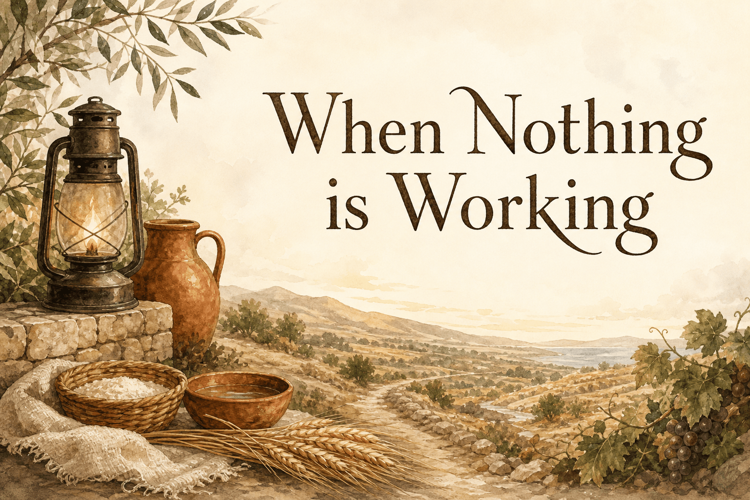 When Nothing is Working