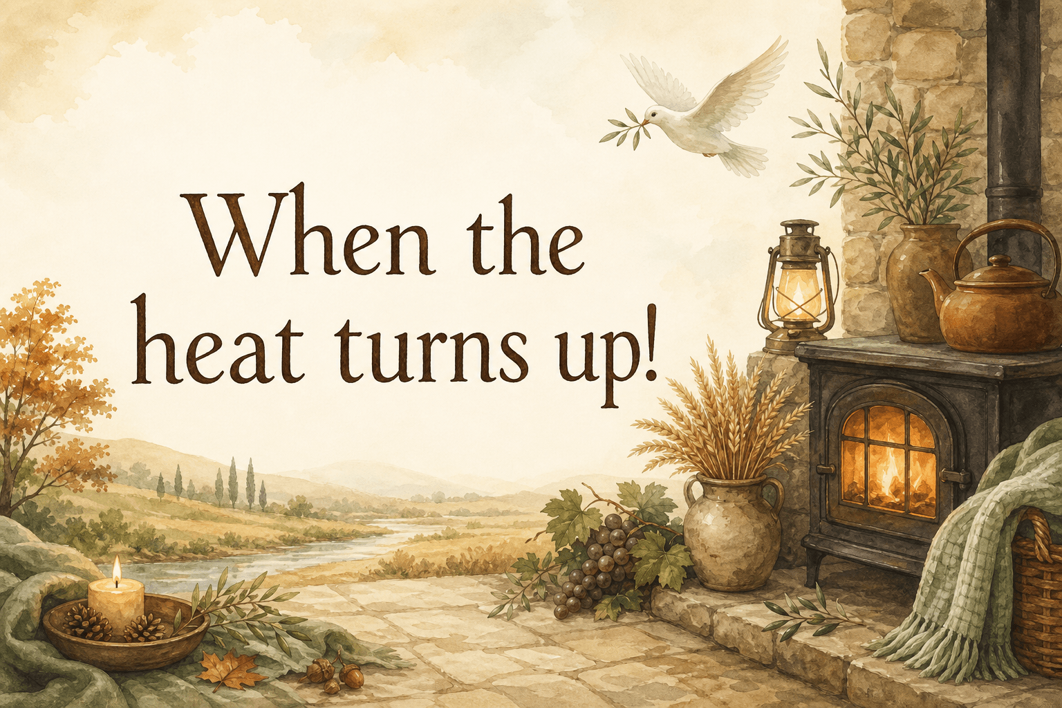 When the heat turns up!