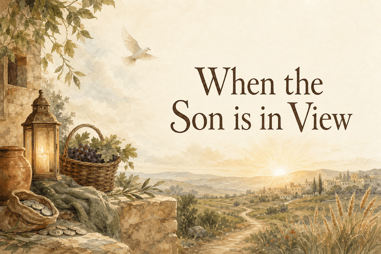 When the Son is in View