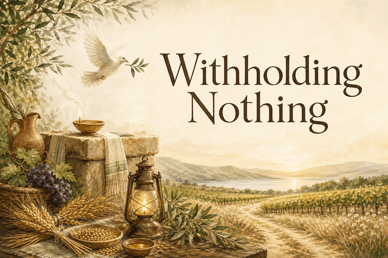 Withholding Nothing